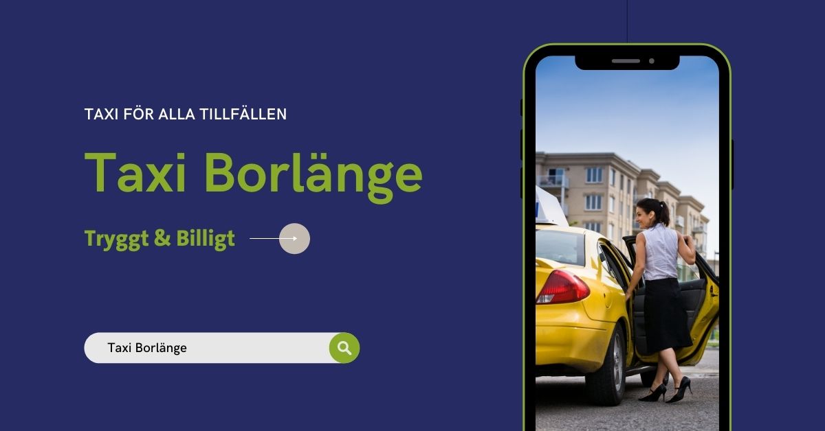 Taxi Borlänge - Resa med oss från & till Borlän